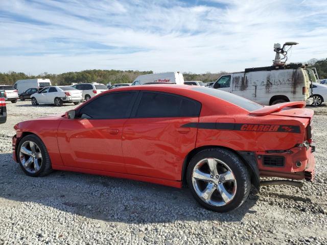 2C3CDXHG5EH138054 - 2014 DODGE CHARGER SXT RED photo 2