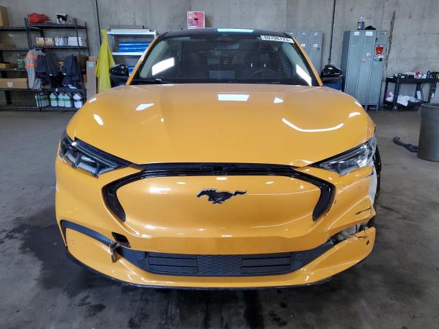 3FMTK3SS1NMA58514 - 2022 FORD MUSTANG MA PREMIUM YELLOW photo 5
