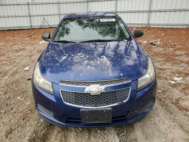 1G1PC5SH0C7322437 - 2012 CHEVROLET CRUZE LS BLUE photo 5