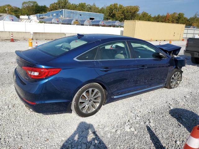 5NPE34AF4GH264178 - 2016 HYUNDAI SONATA SPORT 蓝色 照片 3