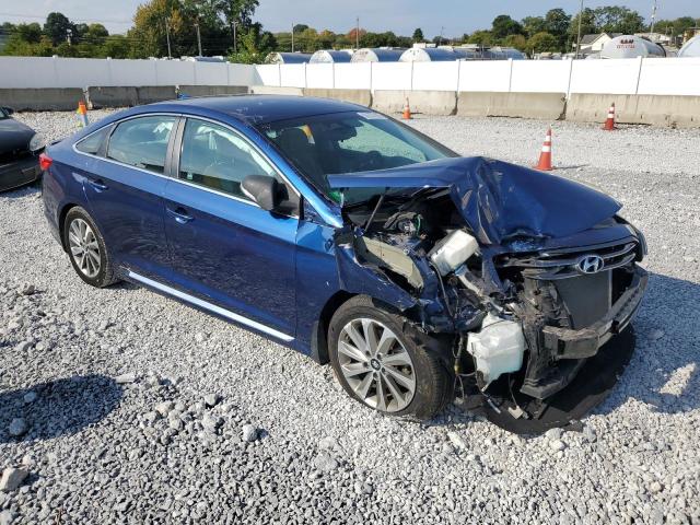 5NPE34AF4GH264178 - 2016 HYUNDAI SONATA SPORT 蓝色 照片 4