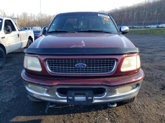 1FTDX1867VNA04326 - 1997 FORD F150 BURGUNDY photo 5