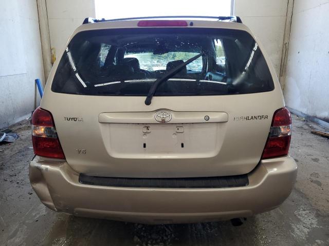 JTEGP21A240023861 - 2004 TOYOTA HIGHLANDER BASE Bej foto 6