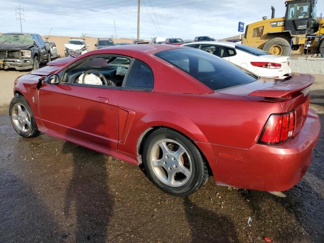 1FAFP40473F324425 - 2003 FORD MUSTANG BURGUNDY photo 2