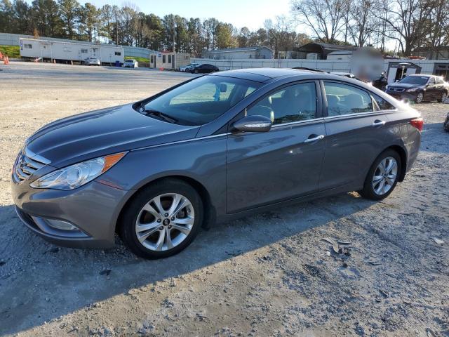 5NPEC4AC8DH574450 - 2013 HYUNDAI SONATA SE GRAY photo 1