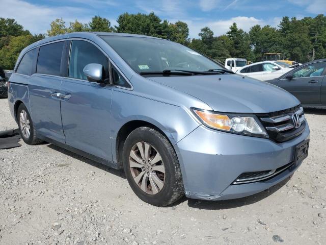 5FNRL5H67EB036006 - 2014 HONDA ODYSSEY EXL BLUE photo 4