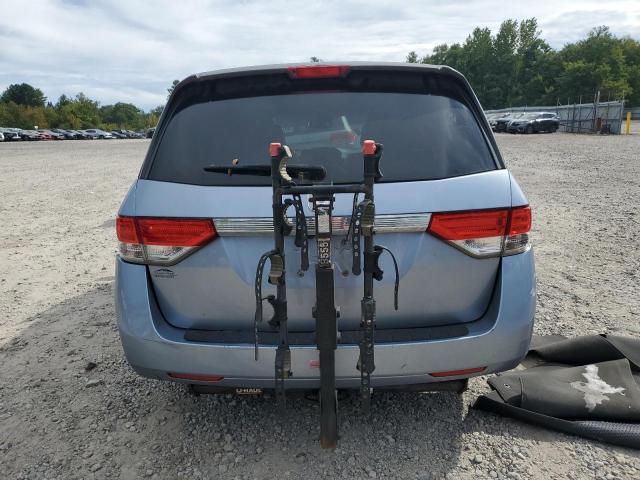 5FNRL5H67EB036006 - 2014 HONDA ODYSSEY EXL BLUE photo 6