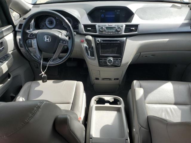 5FNRL5H67EB036006 - 2014 HONDA ODYSSEY EXL BLUE photo 8
