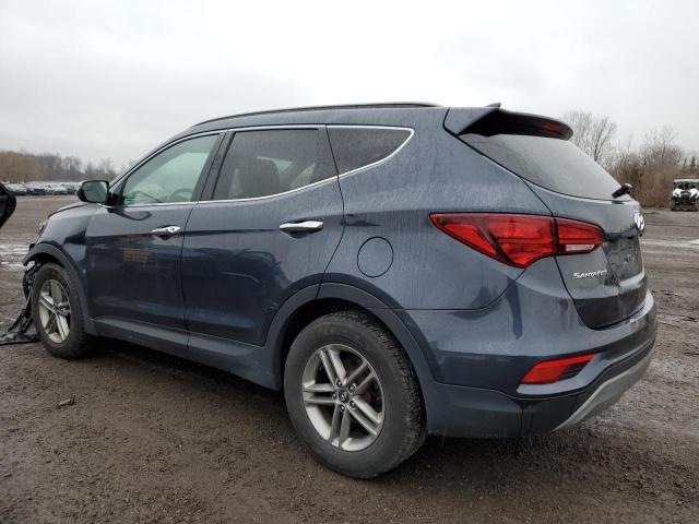 5XYZUDLB5JG521162 - 2018 HYUNDAI SANTA FE S GRAY photo 2