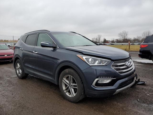 5XYZUDLB5JG521162 - 2018 HYUNDAI SANTA FE S GRAY photo 4