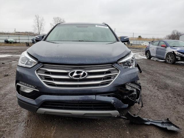 5XYZUDLB5JG521162 - 2018 HYUNDAI SANTA FE S GRAY photo 5