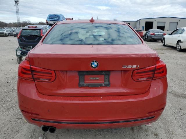 WBA8E9G51GNT86903 - 2016 BMW 328 I SULEV RED photo 6
