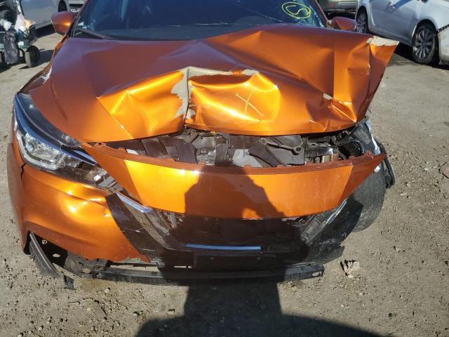 3N1CN8EV2LL902306 - 2020 NISSAN VERSA SV ORANGE photo 11