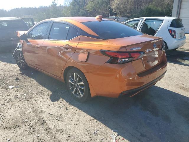 3N1CN8EV2LL902306 - 2020 NISSAN VERSA SV ORANGE photo 2