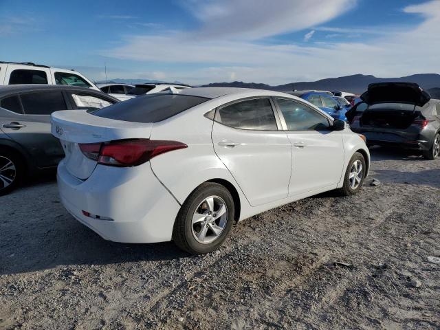 5NPDH4AE1EH503042 - 2014 HYUNDAI ELANTRA SE WHITE photo 3