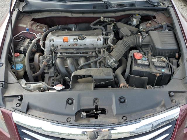 1HGCP2F38CA238460 - 2012 HONDA ACCORD LX 勃艮第红 照片 11