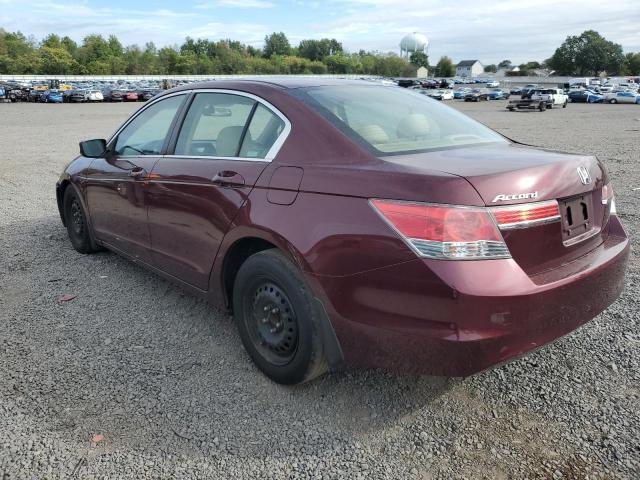 1HGCP2F38CA238460 - 2012 HONDA ACCORD LX 勃艮第红 照片 2