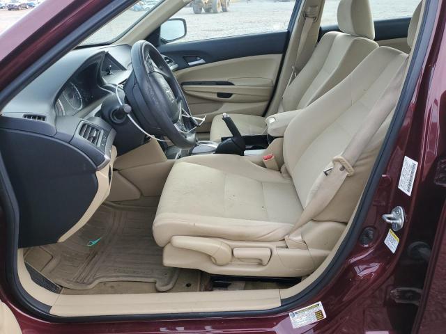 1HGCP2F38CA238460 - 2012 HONDA ACCORD LX 勃艮第红 照片 7