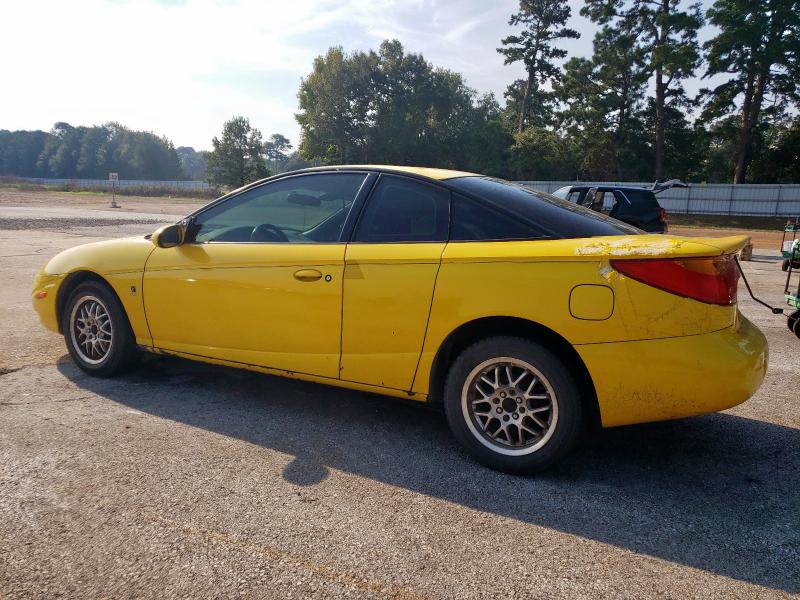 1G8ZY12771Z320035 - 2001 SATURN SC2 YELLOW photo 2
