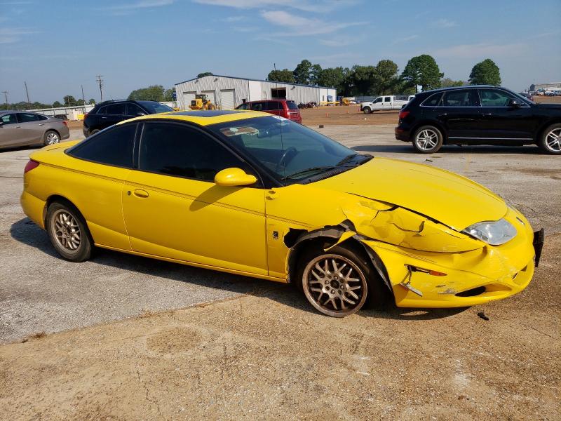 1G8ZY12771Z320035 - 2001 SATURN SC2 YELLOW photo 4