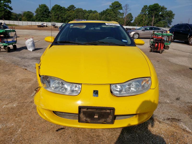 1G8ZY12771Z320035 - 2001 SATURN SC2 YELLOW photo 5