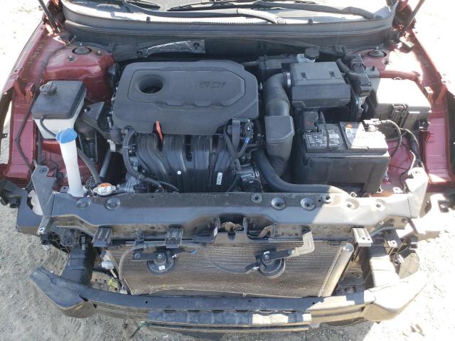5NPE24AF5KH731409 - 2019 HYUNDAI SONATA SE წითელი ფოტო 11