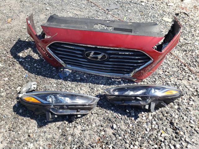 5NPE24AF5KH731409 - 2019 HYUNDAI SONATA SE წითელი ფოტო 12