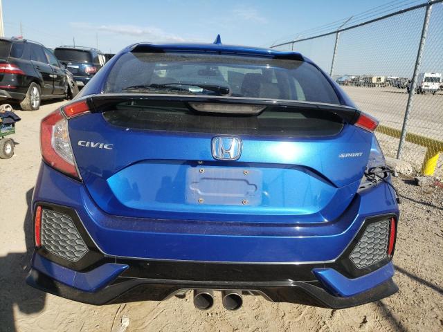 SHHFK7H49HU202769 - 2017 HONDA CIVIC SPORT BLUE photo 6