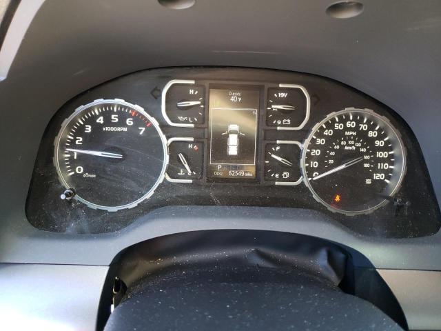 5TFUY5F17JX768297 - 2018 TOYOTA TUNDRA DOUBLE CAB SR/SR5 ORANGE photo 9