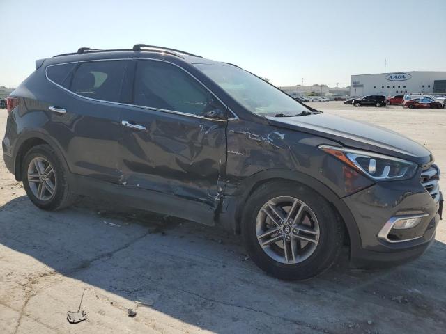 5XYZU3LB3JG555031 - 2018 HYUNDAI SANTA FE S GRAY photo 4