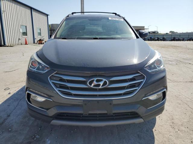 5XYZU3LB3JG555031 - 2018 HYUNDAI SANTA FE S GRAY photo 5