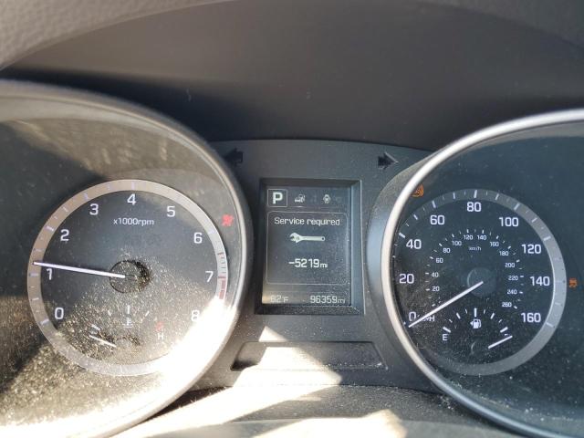 5XYZU3LB3JG555031 - 2018 HYUNDAI SANTA FE S GRAY photo 9