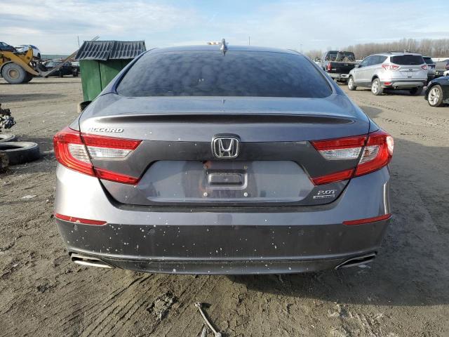 1HGCV2F95MA021668 - 2021 HONDA ACCORD TOURING GRAY photo 6