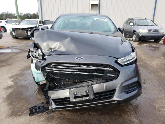 3FA6P0G70GR103282 - 2016 FORD FUSION S GRAY photo 5