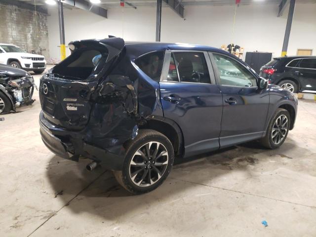 JM3KE4DY6G0839847 - 2016 MAZDA CX-5 GT BLUE photo 3