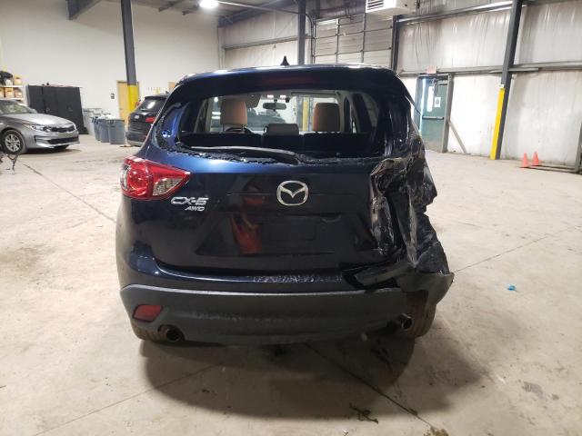 JM3KE4DY6G0839847 - 2016 MAZDA CX-5 GT BLUE photo 6