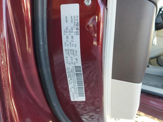 2C4RC1BG2HR758941 - 2017 CHRYSLER PACIFICA TOURING L Tünd qırmızı foto 13