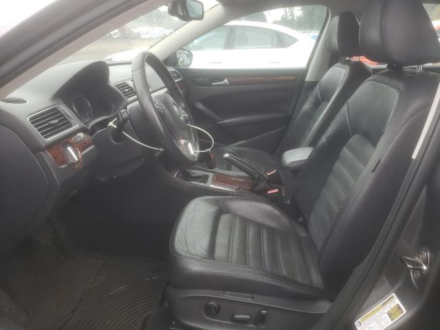 1VWCP7A37CC084747 - 2012 VOLKSWAGEN PASSAT SEL Boz foto 7