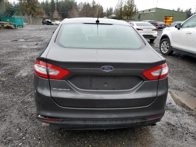 3FA6P0G71GR269441 - 2016 FORD FUSION S CHARCOAL photo 6