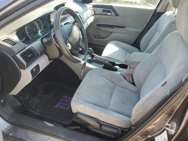 1HGCR2F33DA091993 - 2013 HONDA ACCORD LX ნაცრისფერი ფოტო 7