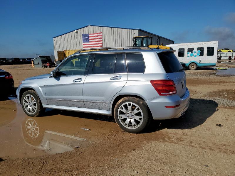 WDCGG5HBXDF978998 - 2013 MERCEDES-BENZ GLK 350 Արծաթագույն լուսանկար 2