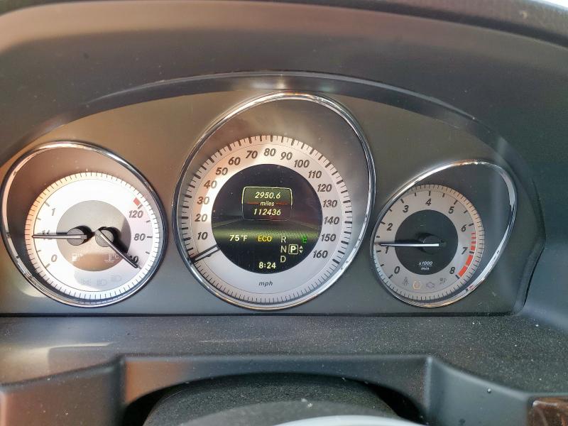 WDCGG5HBXDF978998 - 2013 MERCEDES-BENZ GLK 350 Արծաթագույն լուսանկար 9