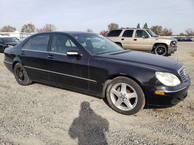 WDBNG75J84A395037 - 2004 MERCEDES-BENZ S 500 BLACK photo 4