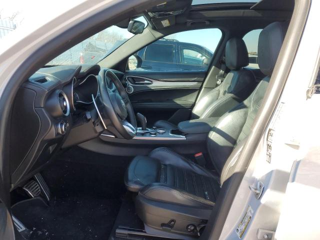 ZASPAKBN1L7C98688 - 2020 ALFA ROMEO STELVIO TI Күміс фото 7