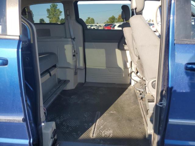 2D4RN5D18AR481456 - 2010 DODGE GRAND CARAVAN SXT BLUE photo 11