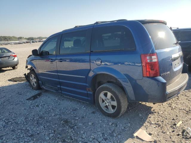 2D4RN5D18AR481456 - 2010 DODGE GRAND CARAVAN SXT BLUE photo 2