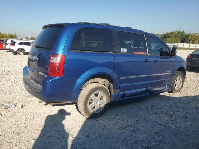 2D4RN5D18AR481456 - 2010 DODGE GRAND CARAVAN SXT BLUE photo 3