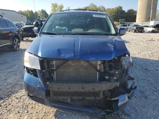 2D4RN5D18AR481456 - 2010 DODGE GRAND CARAVAN SXT BLUE photo 5