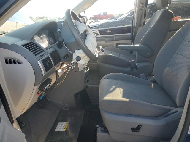 2D4RN5D18AR481456 - 2010 DODGE GRAND CARAVAN SXT BLUE photo 7