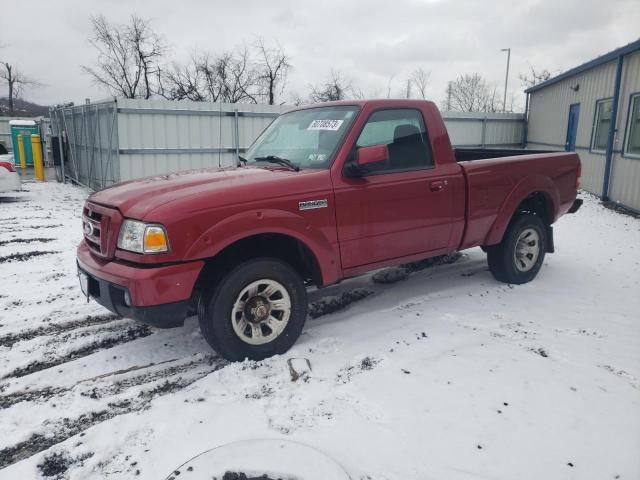 1FTYR10U36PA15318 - 2006 FORD RANGER RED photo 1